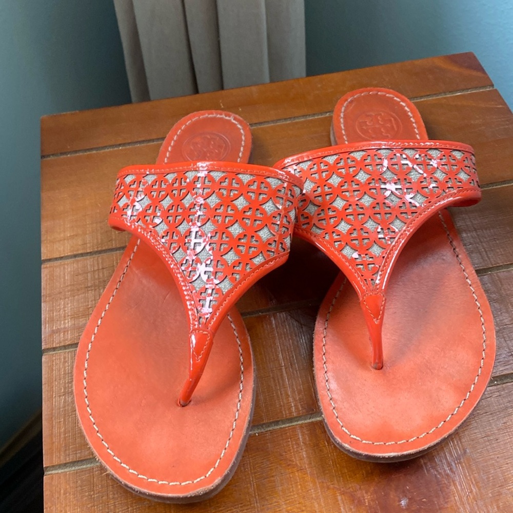 Tory Burch sandal coral 8.5